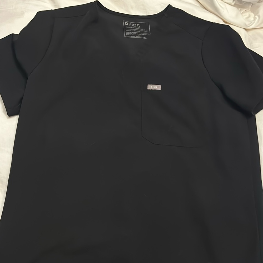 Figs black Catarina top.